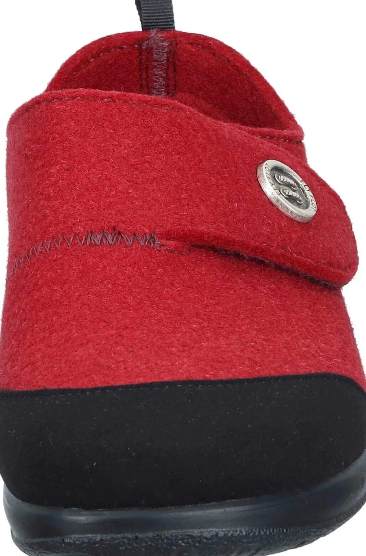 Damen Die moderne Hausfrau Hausschuhe rot