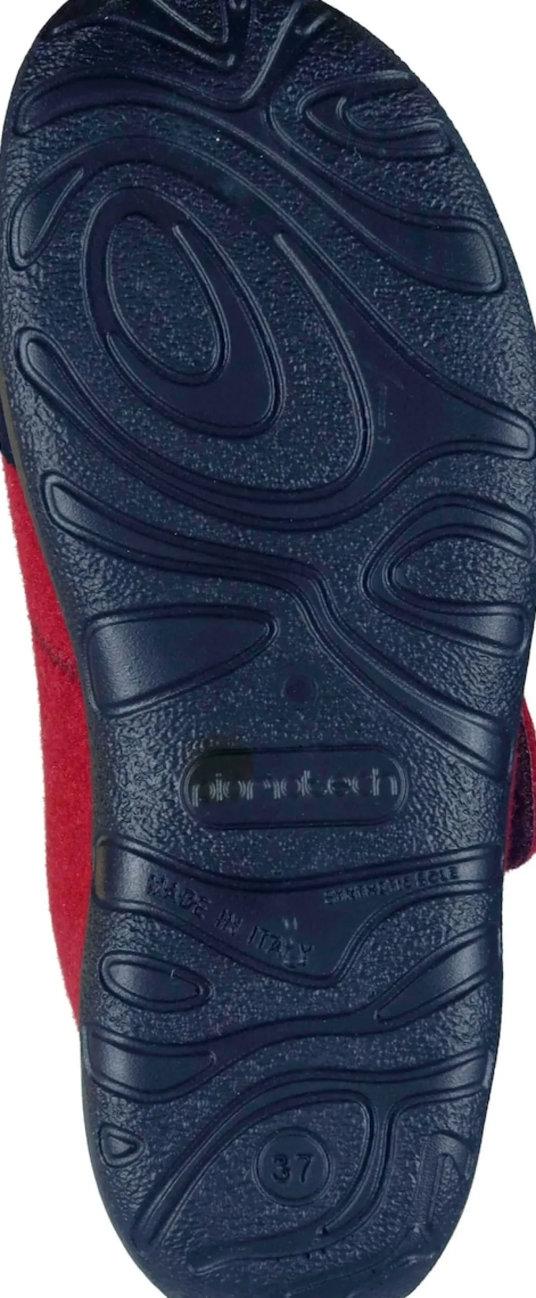 Damen Die moderne Hausfrau Hausschuhe rot