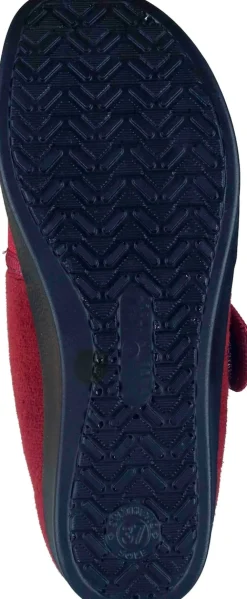 Damen Die moderne Hausfrau Hausschuhe rot