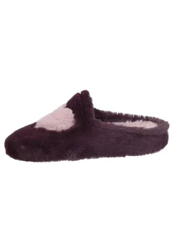 Damen Die moderne Hausfrau Hausschuhe rot