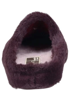 Damen Die moderne Hausfrau Hausschuhe rot