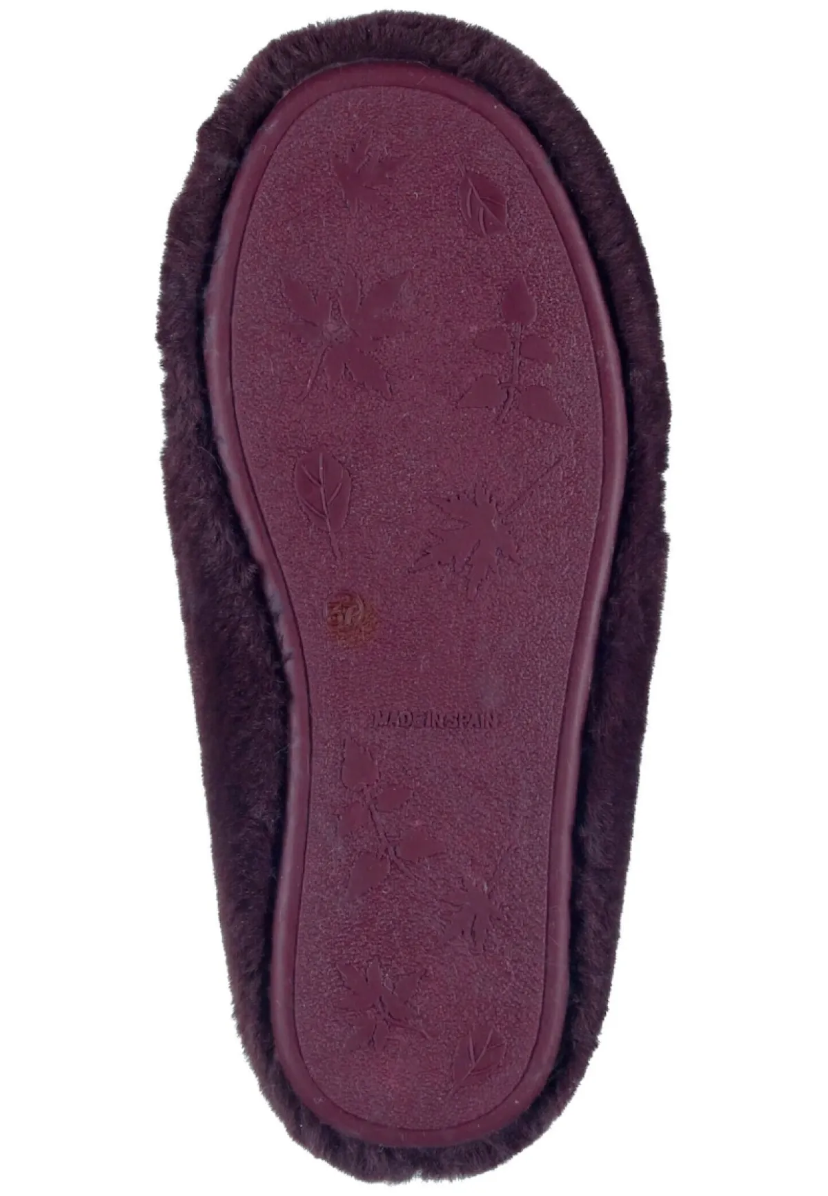 Damen Die moderne Hausfrau Hausschuhe rot