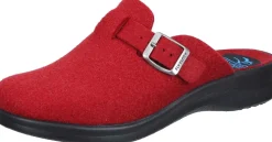 Damen Die moderne Hausfrau Hausschuhe rot