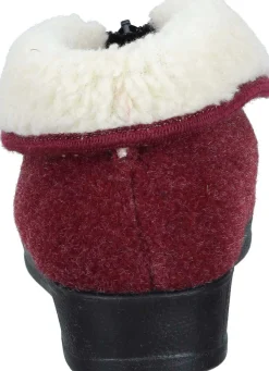 Damen Die moderne Hausfrau Hausschuhe rot