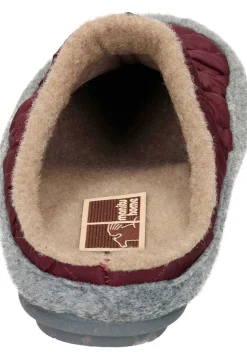 Damen Die moderne Hausfrau Hausschuhe rot