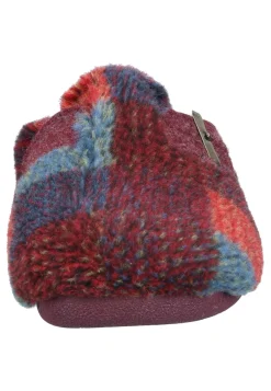 Damen Die moderne Hausfrau Hausschuhe rot