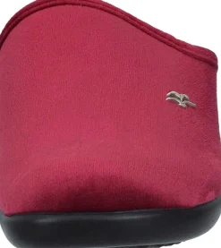 Damen Die moderne Hausfrau Hausschuhe rot