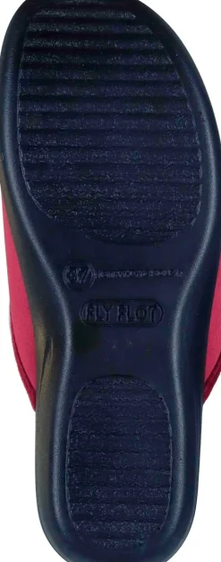 Damen Die moderne Hausfrau Hausschuhe rot