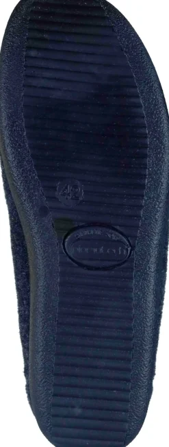 Herren Die moderne Hausfrau Hausschuhe schwarz