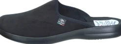 Herren Die moderne Hausfrau Hausschuhe schwarz