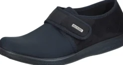 Herren Die moderne Hausfrau Hausschuhe schwarz