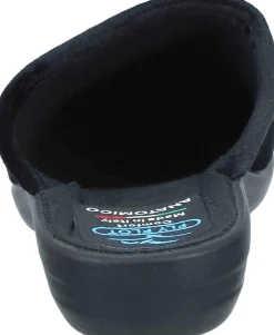 Damen Die moderne Hausfrau Hausschuhe schwarz