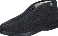 Herren Die moderne Hausfrau Hausschuhe schwarz