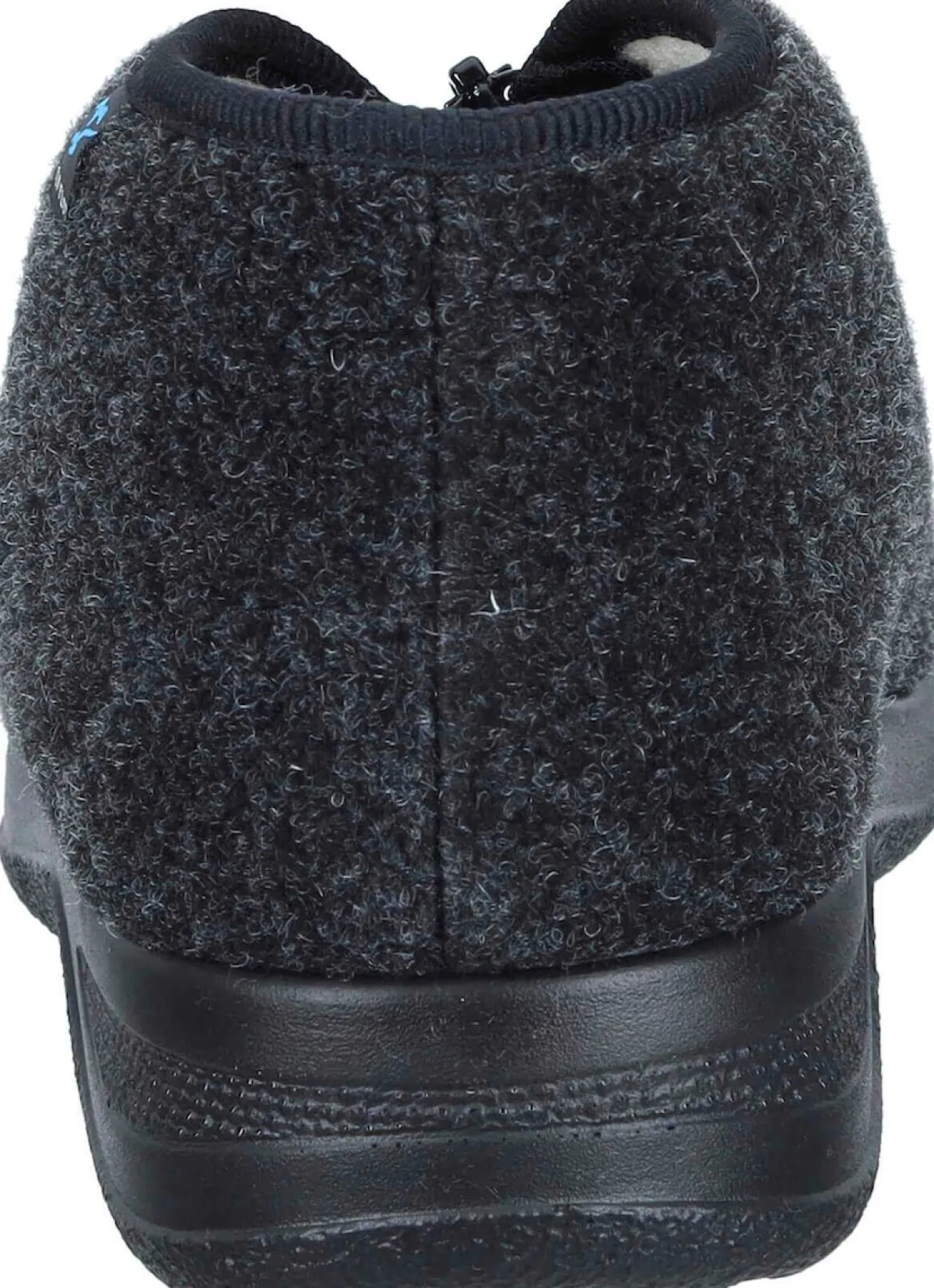 Herren Die moderne Hausfrau Hausschuhe schwarz