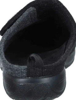 Damen Die moderne Hausfrau Hausschuhe schwarz