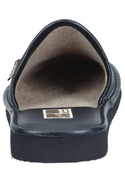 Herren Die moderne Hausfrau Hausschuhe schwarz