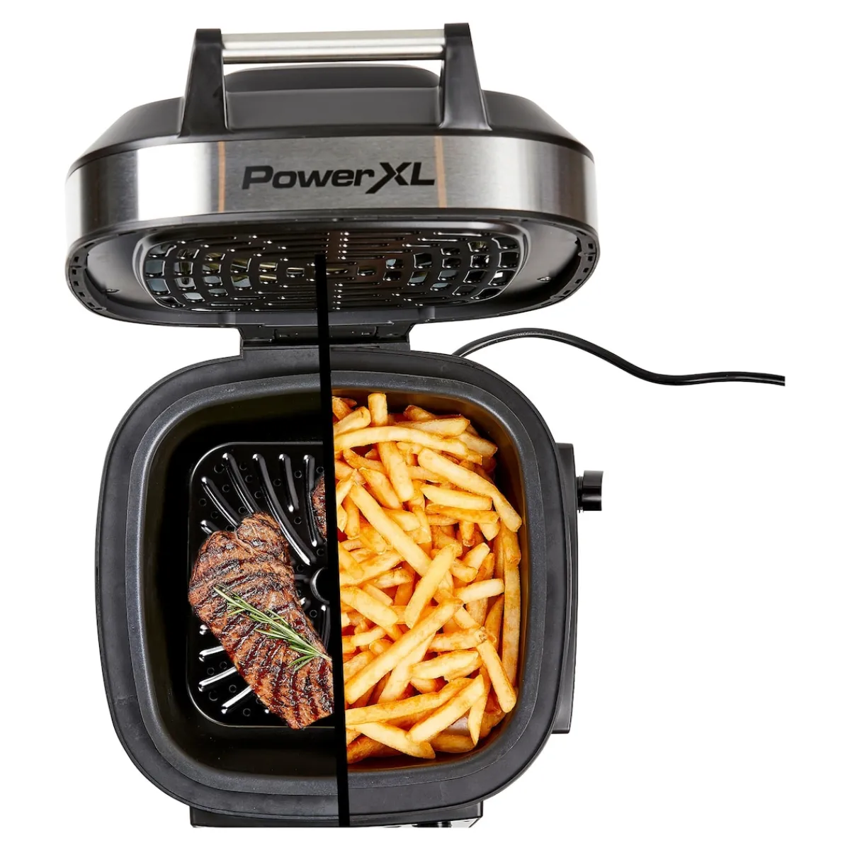 Die moderne Hausfrau Heißluftfritteuse Multi-Cooker "Power XL", 5,7l