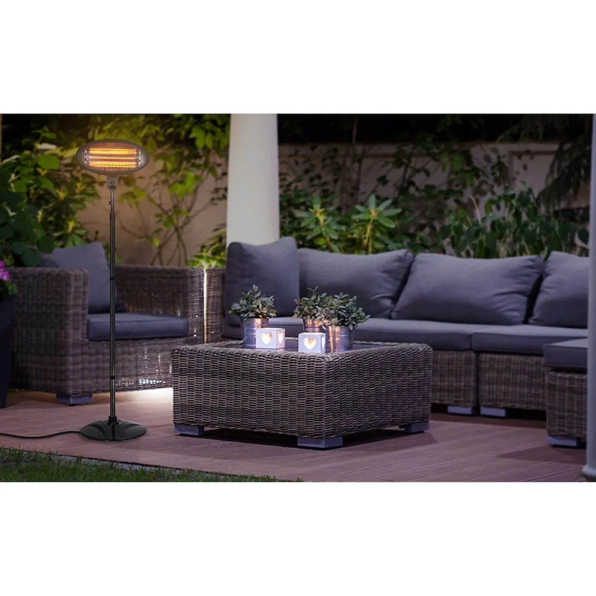 Die moderne Hausfrau Heizstrahler "Gustav"