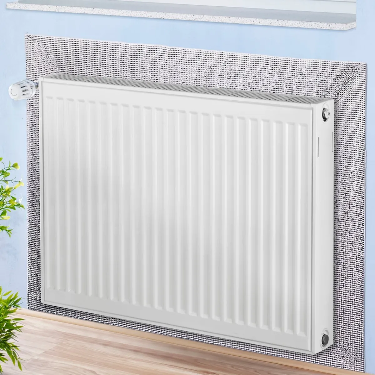 Die moderne Hausfrau Heizungs-Reflektionsmatte