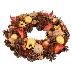 Die moderne Hausfrau Herbstkranz „Natur“