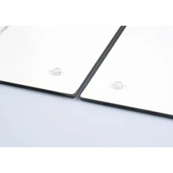 Die moderne Hausfrau Herdabdeckplatten "Marmor“, 2 Stück Weißer Marmor