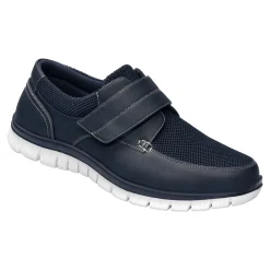 Herren Die moderne Hausfrau Herren-Klettfreizeitschuh „Martin“ marine