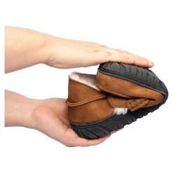 Herren Die moderne Hausfrau Herren-Kuschelmokassin „Federleicht“