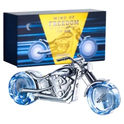 Die moderne Hausfrau Herren-Parfum "Motorrad" chrom, 80 ml