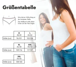 Die moderne Hausfrau High-waist Slip mit Saugeinlage Schwarz