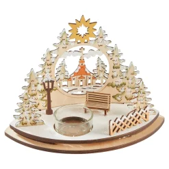 Die moderne Hausfrau Holz-Deko "Weihnachtsstern"