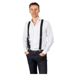 Herren Die moderne Hausfrau Hosenträger schwarz