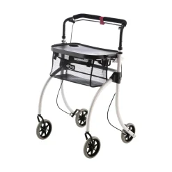 Die moderne Hausfrau Indoor-Rollator Roomba mit Korb und Tablett