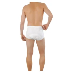 Die moderne Hausfrau Inkontinenz Herrenslip "250" weiß
