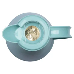 Die moderne Hausfrau Isolier-Kaffee-Kanne, 1,2 l hellblau