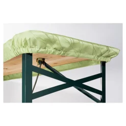 Die moderne Hausfrau Jacquard-Spanntischdecke zartgrün