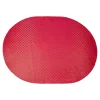 Die moderne Hausfrau Jacquard-Tischdecke "Spezial" rot