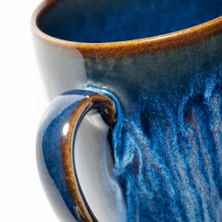 Die moderne Hausfrau Kaffeebecher-Set, Steinzeug Eisfall