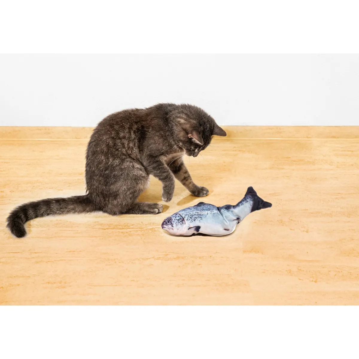 Die moderne Hausfrau Katzenspielzeug „Fisch“