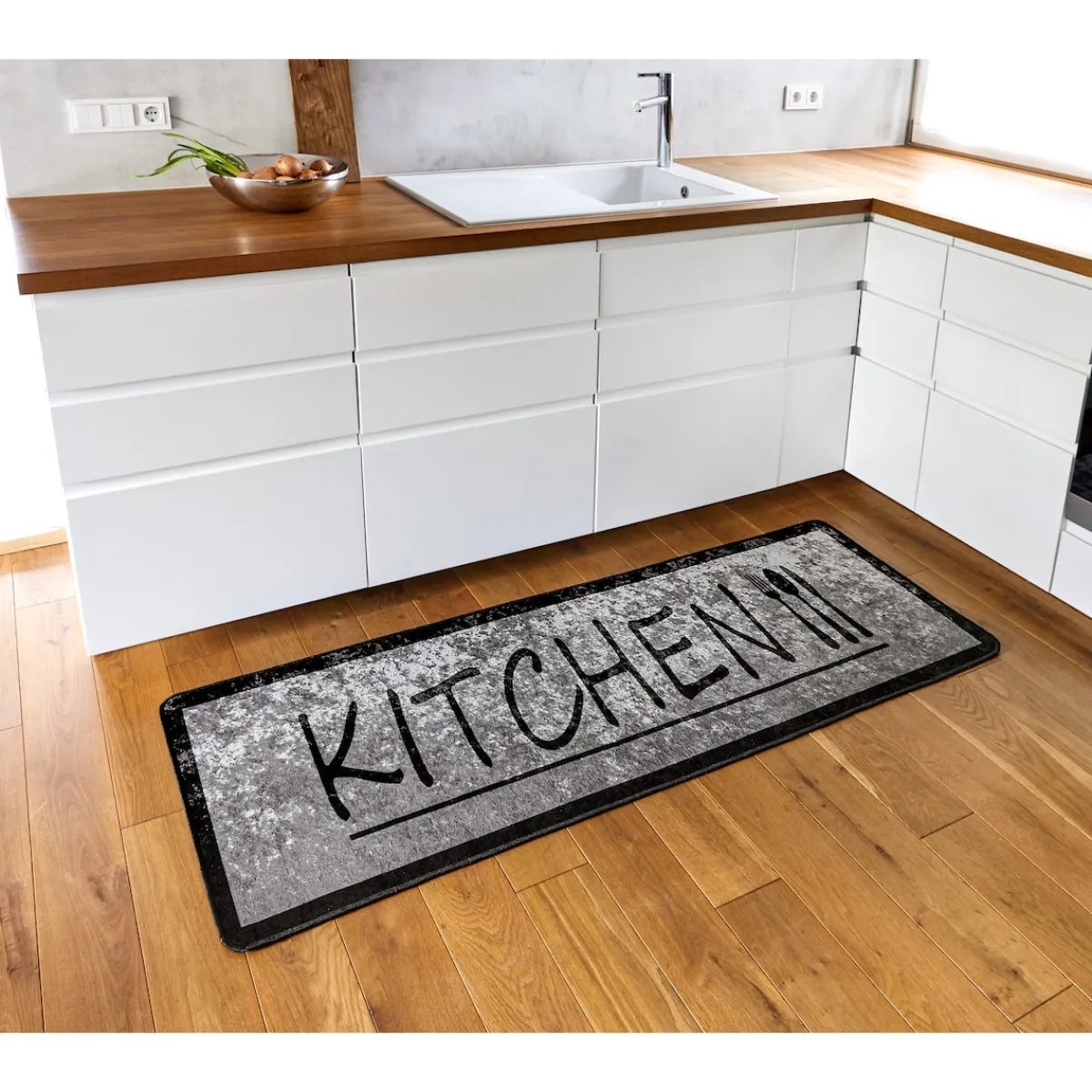 Die moderne Hausfrau Küchenläufer „Kitchen“