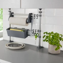 Die moderne Hausfrau Küchenregal inkl. Rollenhalter