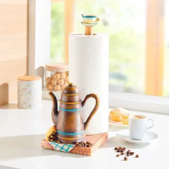Die moderne Hausfrau Küchenrollenhalter „Kaffee“