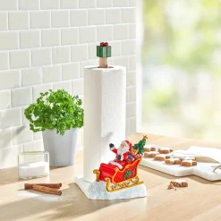 Die moderne Hausfrau Küchenrollenhalter „Santa“
