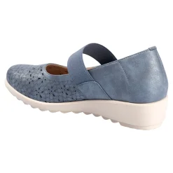 Damen Die moderne Hausfrau Keil-Ballerina „Karin“