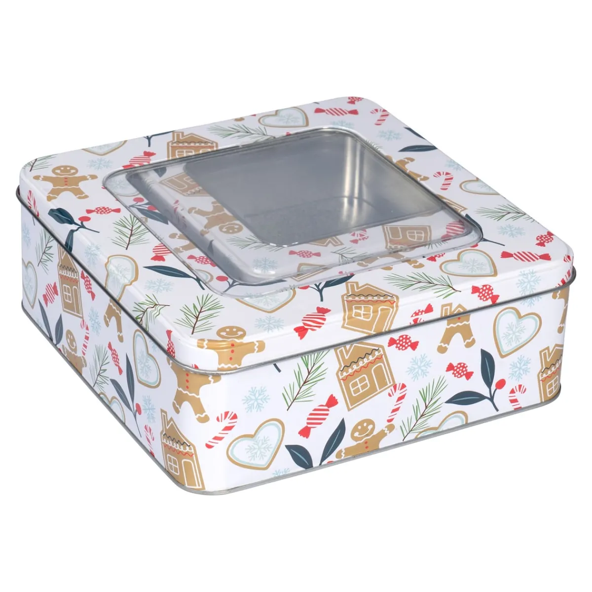 Die moderne Hausfrau Keksdosen-Set „Sichtfenster“, 3 Stück