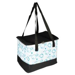 Die moderne Hausfrau Kühltasche blau