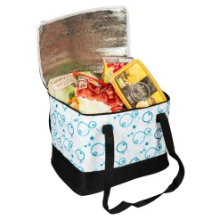 Die moderne Hausfrau Kühltasche blau