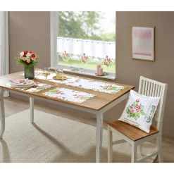 Die moderne Hausfrau Kissenhülle „Rose“, 40x40 cm