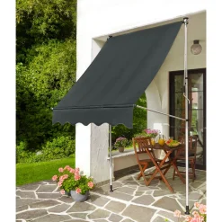 Die moderne Hausfrau Klemm-Markise grau