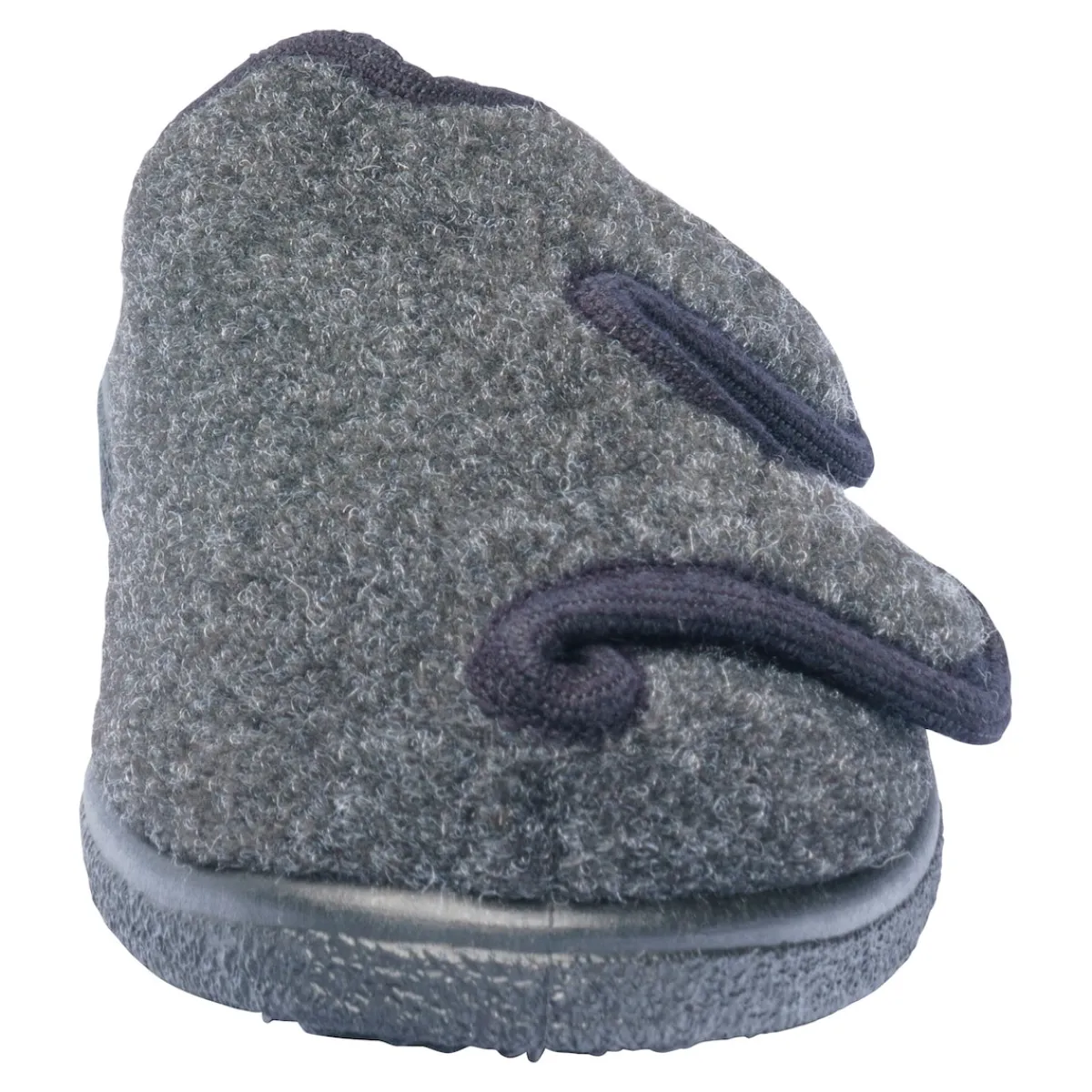 Damen Die moderne Hausfrau Klettpantoffel mit Schurwolle