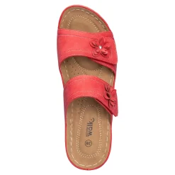 Damen Die moderne Hausfrau Klettpantolette „Annette